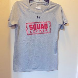 Under armour headgear shirt